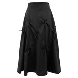 SIV-STRING-SKIRT - BLACK