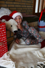 ALMA-LS-TSHIRT-KIDS - SMILEY PEACE BROWN