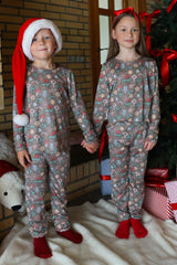 ALMA-LS-TSHIRT-KIDS - SMILEY PEACE BROWN