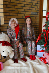 ALMA-LS-TSHIRT-KIDS - SMILEY PEACE BROWN