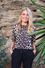 ALMA-TSHIRT - BIG LUX LEO FOSSIL