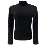 TAMMI LS BLOUSE - BLACK