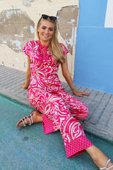 TIA-PANTS - PINK MIX