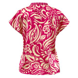 TIA-BLOUSE - PINK MIX