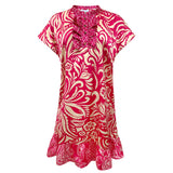 TIA-DRESS - PINK MIX