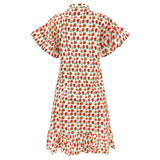 TIA-FRILL-DRESS - STRAWBERRY