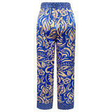 TIA-PANTS - COBOLT BLUE MIX