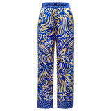 TIA-PANTS - COBOLT BLUE MIX