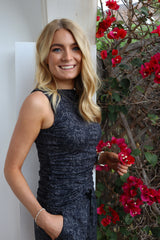 ALMA-TURN-TOP - BLACK LACE