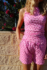 ALMA-TURN-TOP - PINK WATERMELON