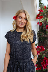 ALMA-U-TSHIRT - BLACK LACE