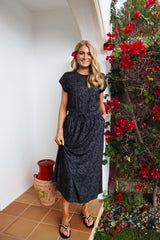 ALMA-LOOSE-SKIRT - BLACK LACE