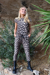 ALMA-PANTS - BIG LUX LEO FOSSIL