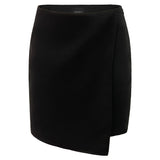 WINNIE-WRAP-MINI-SKIRT - BLACK