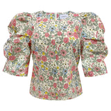WINNIE BLOUSE - IVORY FLORAL