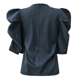 WINNIE BLOUSE - DARK NAVY