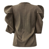 WINNIE BLOUSE - MOCCA