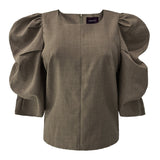 WINNIE BLOUSE - MOCCA