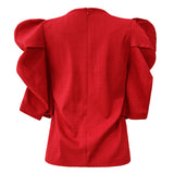 WINNIE BLOUSE - RED