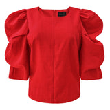 WINNIE BLOUSE - RED