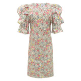 WINNIE DRESS - IVORY FLORAL