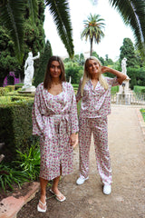 DANDA PANTS - CREAM FLOWER