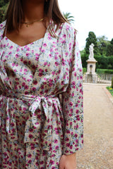 DANDA-KIMONO - CREAM FLOWER