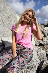 ULLA-TSHIRT - BUBBLEGUM