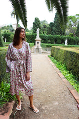 DANDA-KIMONO - CREAM FLOWER