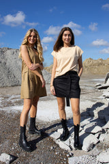 SUSAN CARGO SKIRT - BLACK