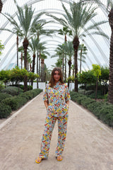 ARTY-SS-SHIRT - COLLAGE FLOWERS