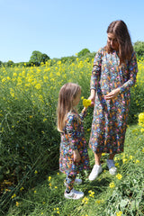 ALMA-LS-DRESS3 (KIDS) - FLOWER FORREST