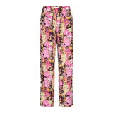 MAGGIE PANTS - PINK CHOCO PRINT