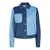 DANA-SHORT-JACKET - DENIM MIX