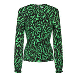 GRO-LS-T-SHIRT - GREEN ZEBRA