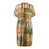FREJA-TUNIC - ARMY BROWN TIE DYE