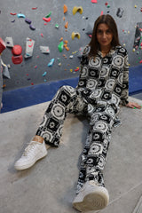 DENA-PANTS - FLOWER CHECK