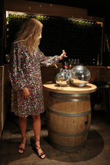 LAMILLA-DRESS-2 - BLACK MULTI SEQUINS