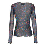 MESH TOP - MULTICOLOR CLOVER