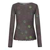 MESH TOP - NIGHT SKY MULTICOLOR