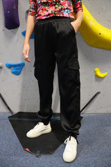 DANA CARGO PANTS - BLACK