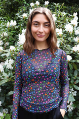 MESH TOP - MULTICOLOR CLOVER