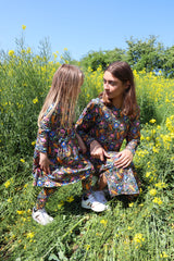 ALMA-LS-DRESS3 (KIDS) - FLOWER FORREST