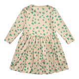 ALMA-LS-BABYDOLL-DRESS (KIDS) - CLOVER PRINT