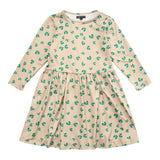 ALMA-LS-BABYDOLL-DRESS (KIDS) - CLOVER PRINT