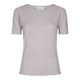 NATALIA-SS-BLOUSE - WARM GREY