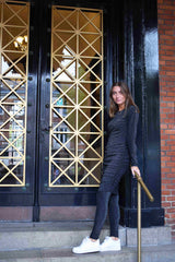 NUNO-LONG-DRESS - BLACK