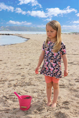 ALMA-BICYCLE-SHORTS (KIDS) - PAPAYA