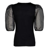 NYNNE-BLOUSE - BLACK