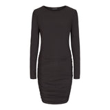 ALMA-LONG-DRESS - BLACK